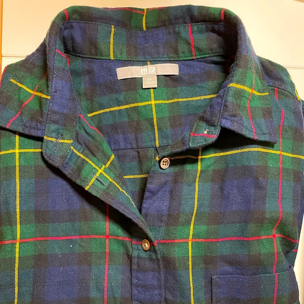 Uniqlo cotton flannel